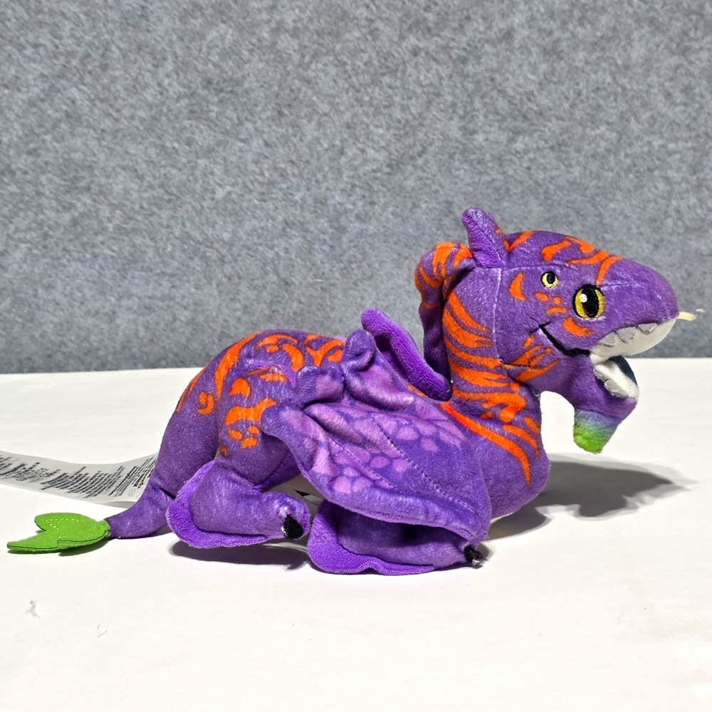 Disney Parks Pandora World of Avatar Purple Orange Banshee Shoulder Plush 10"
